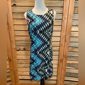 AB Studio Geometric Dress Size L